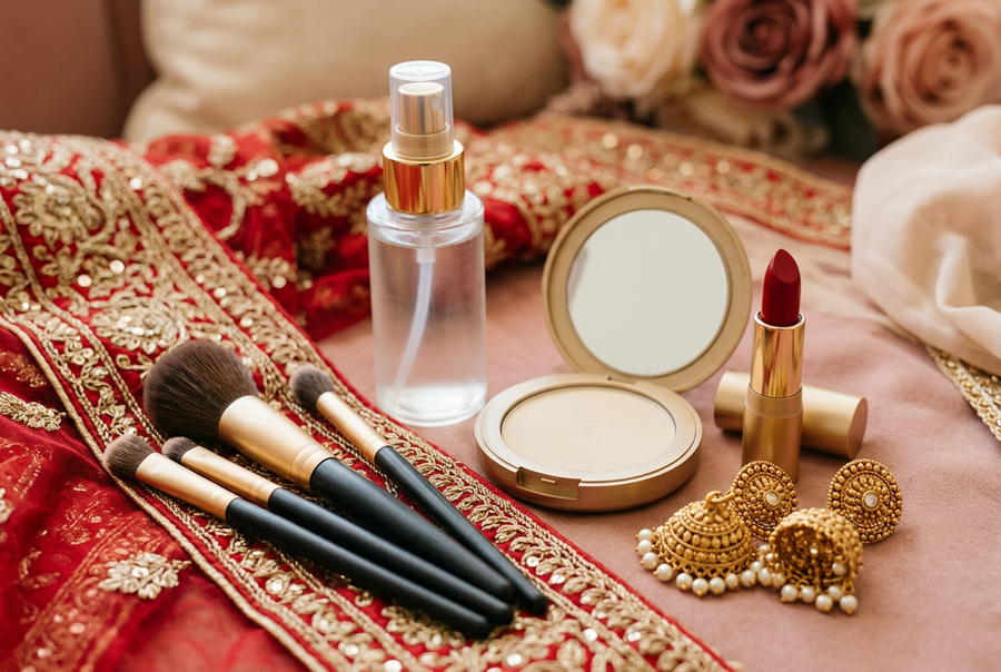 Shaadi-proof makeup that lasts 8+ hours at Pakistani weddings: MAC Fix+ setting spray for all-day hold