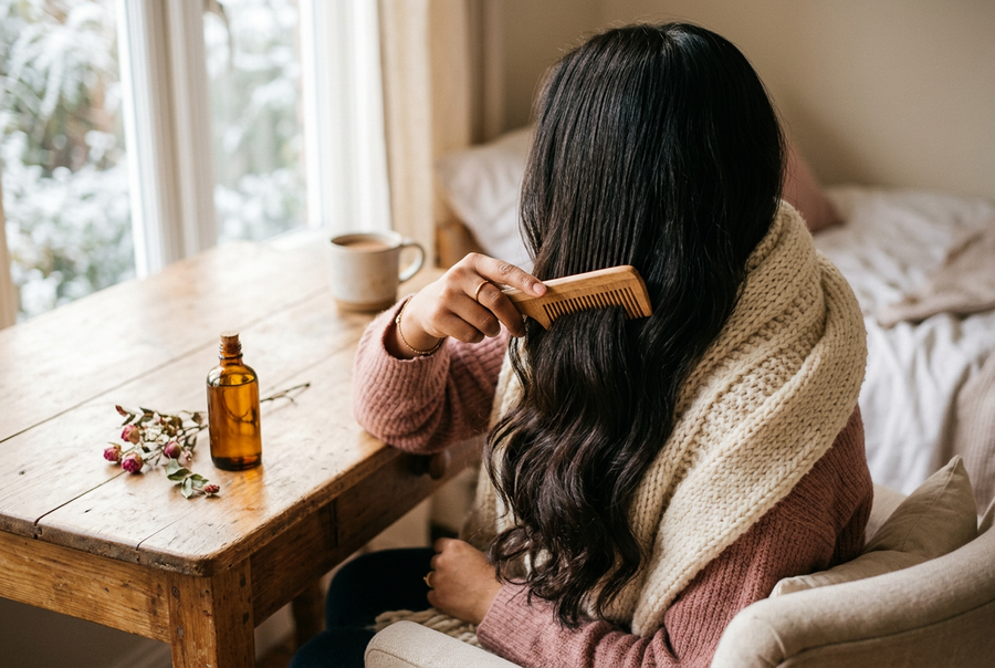 Winter hair care routine in Pakistan: fix dry scalp, frizz and static with the right shampoo, oil and serum
