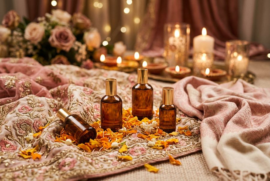 Best winter perfumes in Pakistan: Milton-Lloyd Perfumer's Choice Mojo N10 with warm oud and vanilla notes