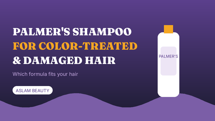 Palmer's shampoo for color-treated and damaged hair