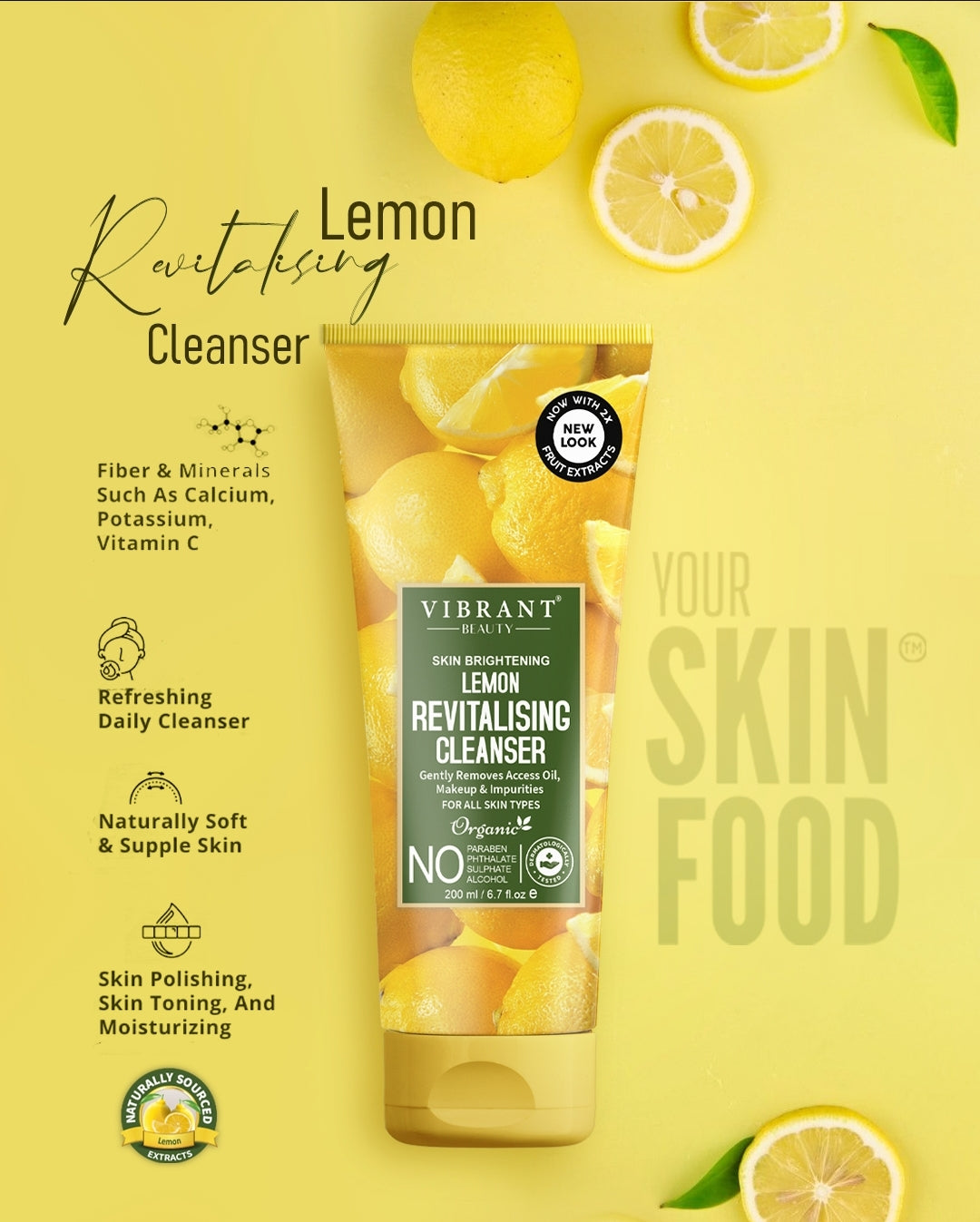 Vibrant Beauty Lemon Revitalizing Cleanser – Aslam Beauty