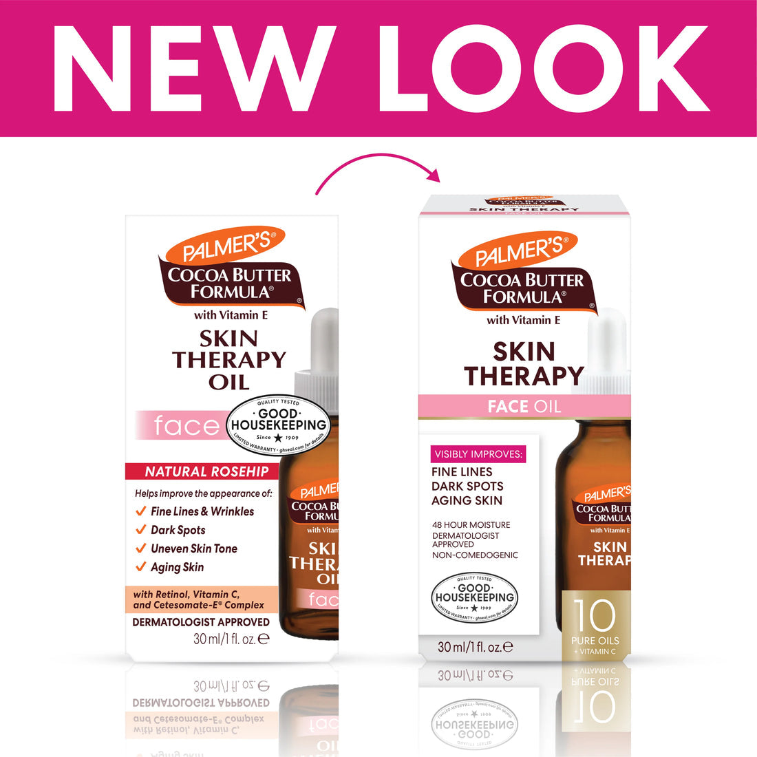 Palmer's Cocoa Butter Skin Therapy Face Oil for Fines Lines – Aslam Beauty