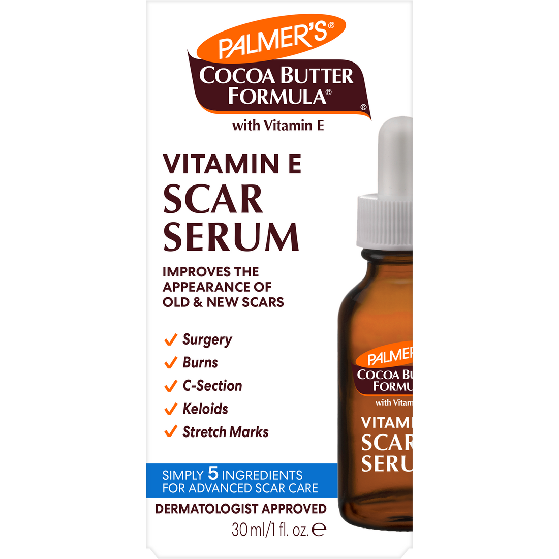 Palmer's Cocoa Butter Formula Vitamin E - Scar Serum for Old – Aslam Beauty