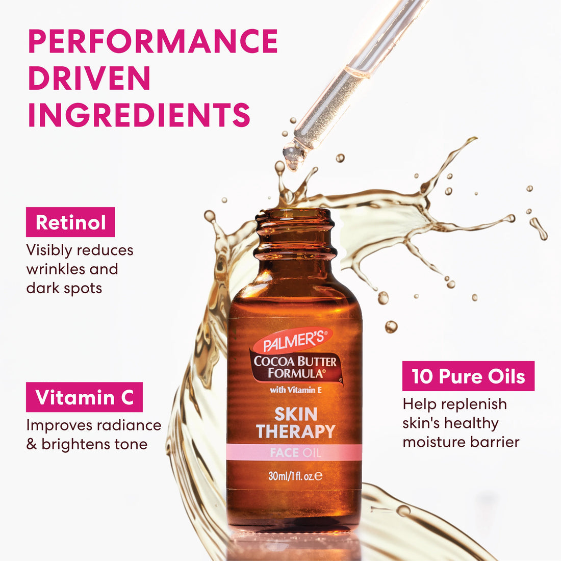 Palmer's Cocoa Butter Skin Therapy Face Oil for Fines Lines – Aslam Beauty