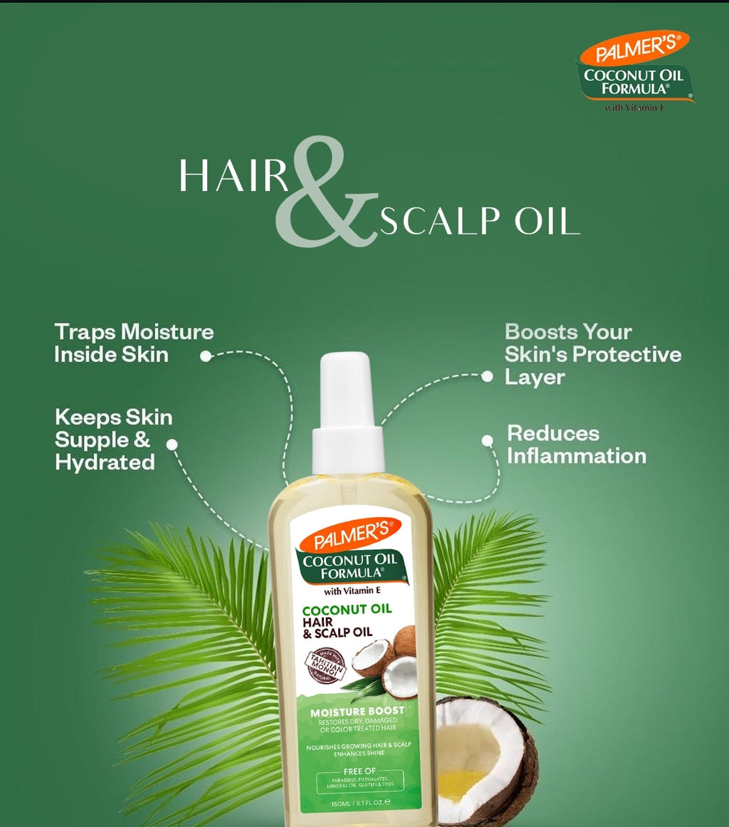 Palmer's Coconut Oil Formula Strong Roots Spray & Hair & – Aslam Beauty