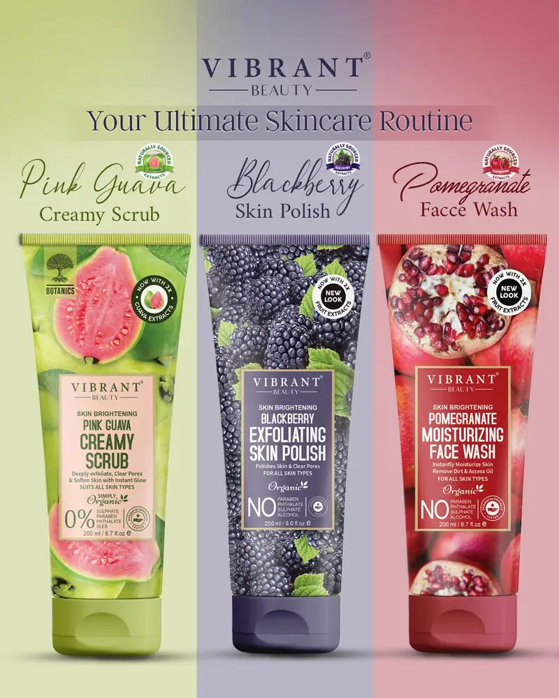 Vibrant Beauty Ultimate Skincare Routine (Pack of 3) Helps – Full Kit (3-Piece) – Aslam Beauty