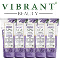 Vibrant Beauty Mini Spa Kit – Lavender & Mint – Pack of 5 – Aslam Beauty