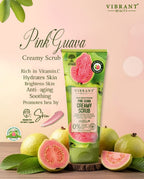 Vibrant Beauty Pink Guava Creamy Scrub – Aslam Beauty