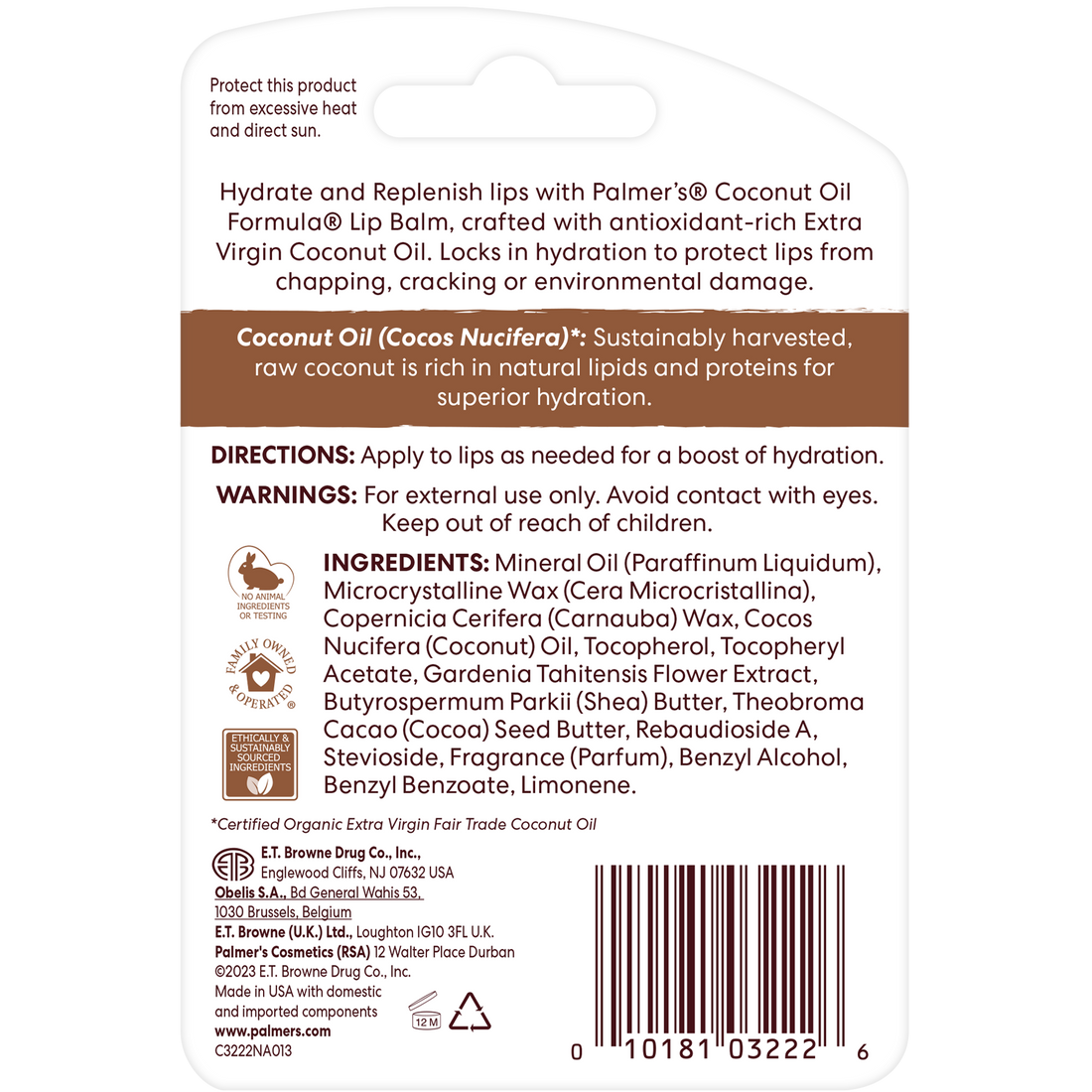 Palmer's Cocoa Butter Original Ultra Moisturizing Lipbalm – Aslam Beauty
