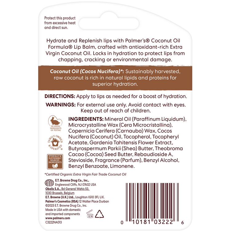 Palmer's Cocoa Butter Original Ultra Moisturizing Lipbalm – Aslam Beauty
