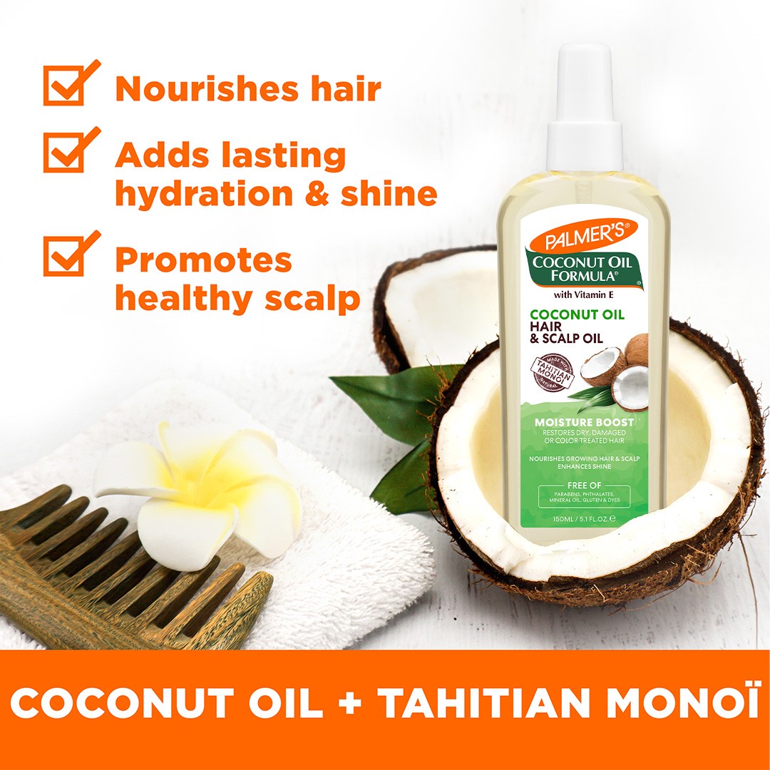 Palmer's Coconut Oil Formula Strong Roots Spray & Hair & – Coconut Spray – Aslam Beauty