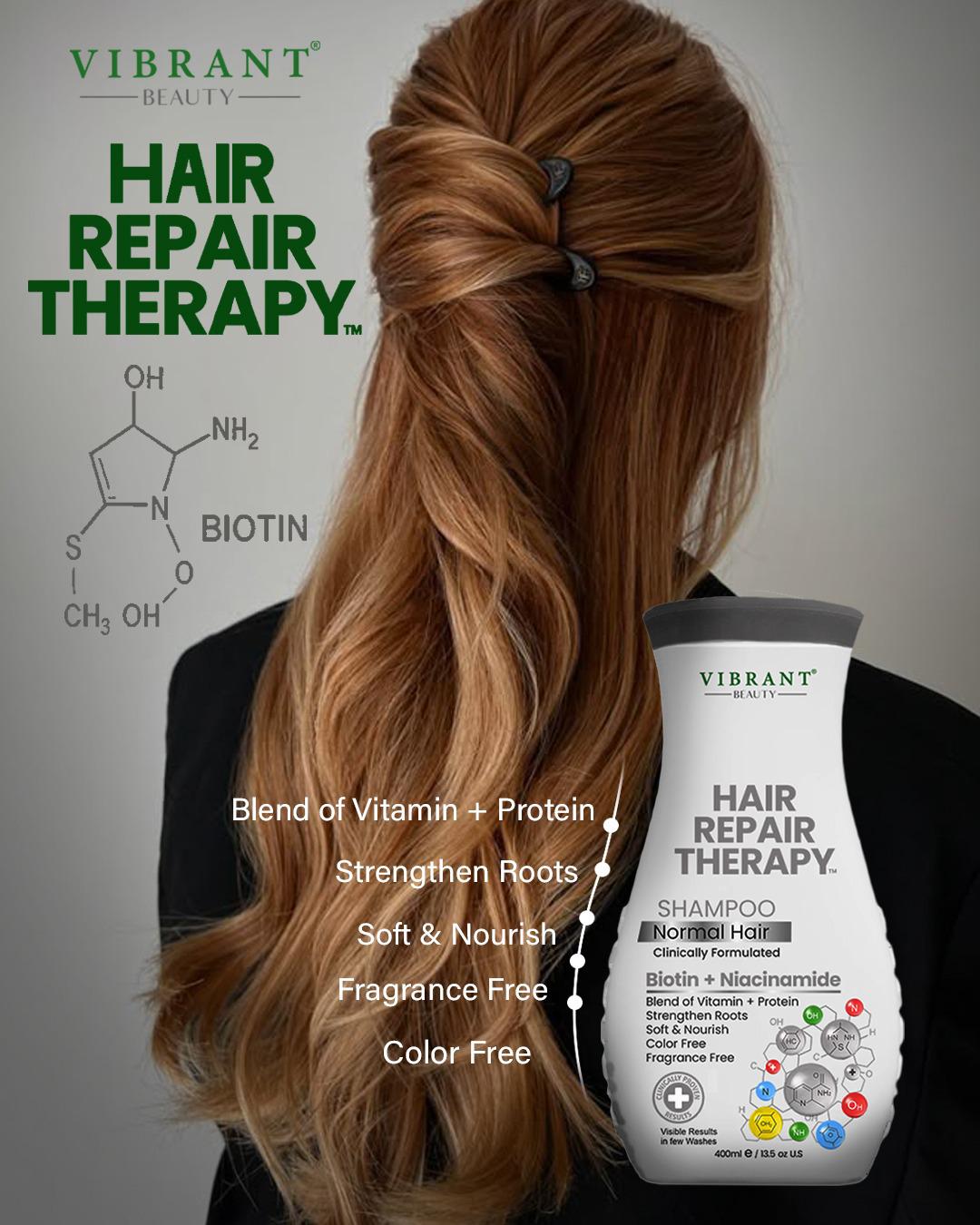 Vibrant Beauty Hair Repair Therapy Shampoo Normal Hair – Aslam Beauty