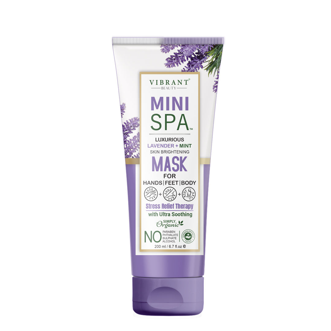 Vibrant Beauty Mini Spa Kit – Lavender & Mint – Mask – Aslam Beauty