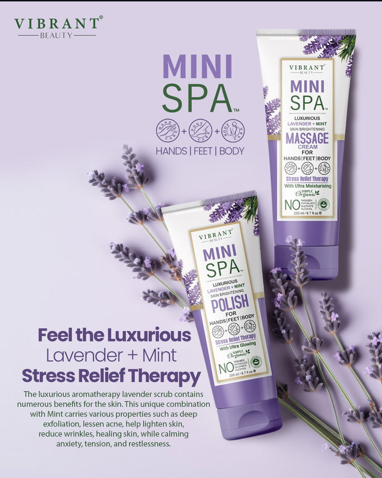 Vibrant Beauty Stress Relief Therapy Mini Spa – Aslam Beauty