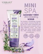 Vibrant Beauty Stress Relief Therapy Lavender & Mint Face Scrub – Aslam Beauty