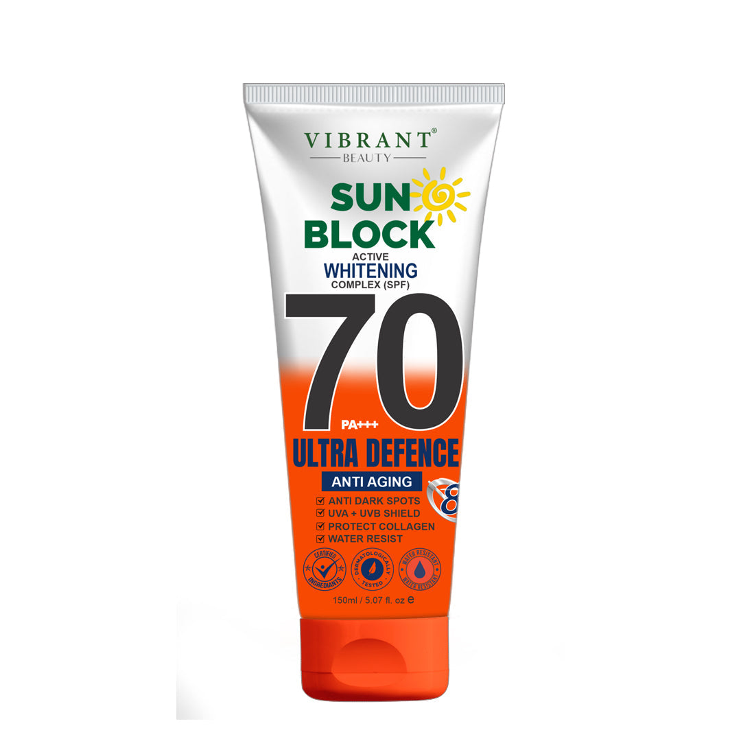 Vibrant Beauty Sunscreen Series Ultra Defense – SPF 85 – Aslam Beauty