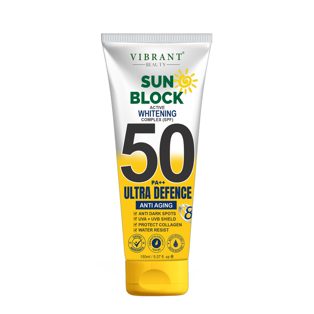 Vibrant Beauty Sunscreen Series Ultra Defense – SPF 60 – Aslam Beauty