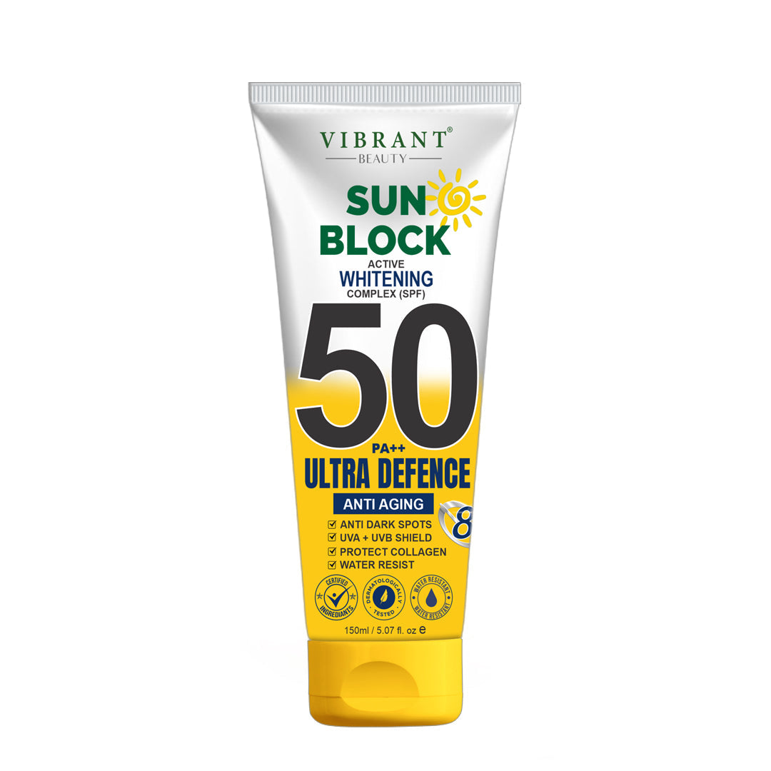 Vibrant Beauty Sunscreen Series Ultra Defense – SPF 60 – Aslam Beauty