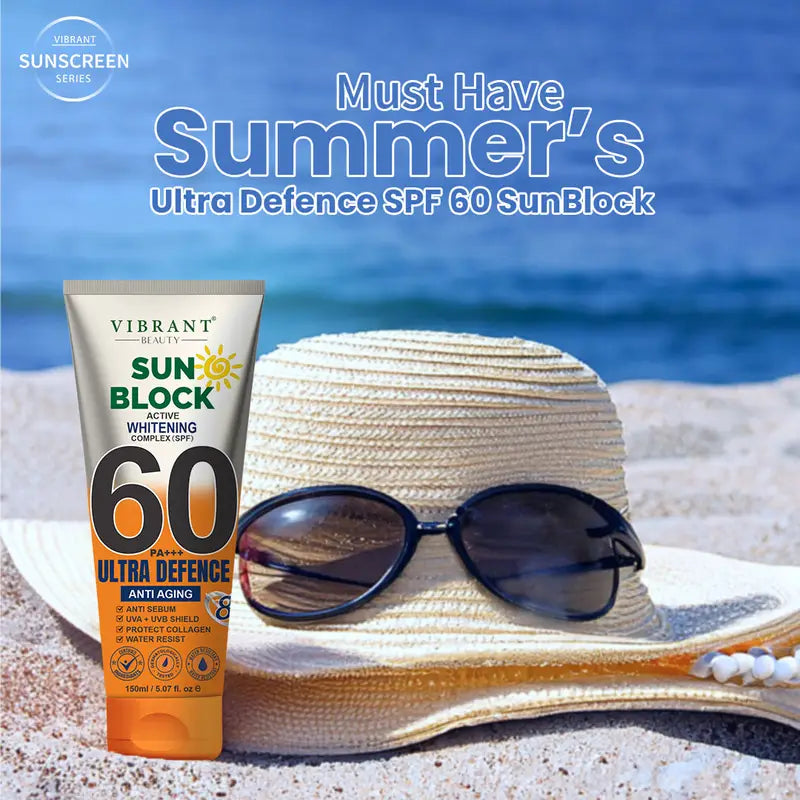 Vibrant Beauty Anti Aging Sunblock – SPF 50 & 60 Combo – Aslam Beauty