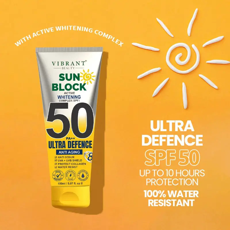 Vibrant Beauty Anti Aging Sunblock – SPF 60 – Aslam Beauty