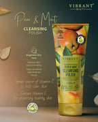 Vibrant Beauty Pear & Mint Cleansing Polish – Aslam Beauty