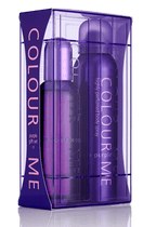 Colour Me Purple Perfume & Body Spray Gift Set For Her – Gift Box – Aslam Beauty