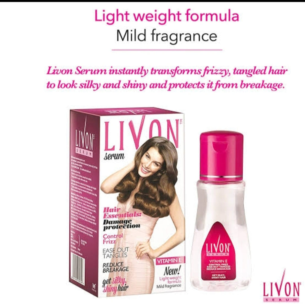 Livon Hair Serum – Vitamin E – Aslam Beauty