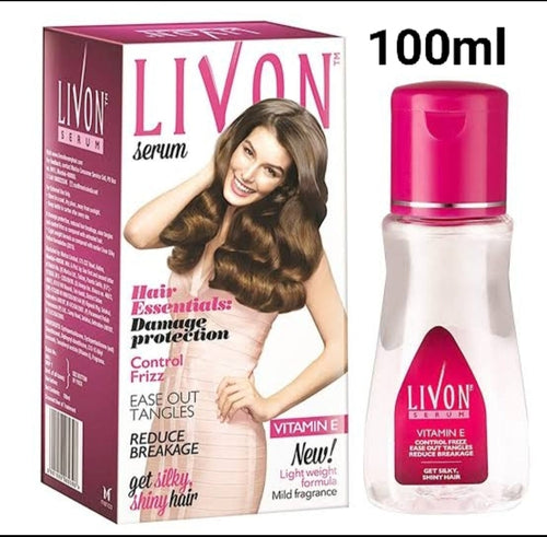 Livon Hair Serum – Vitamin E – 100ml – Aslam Beauty