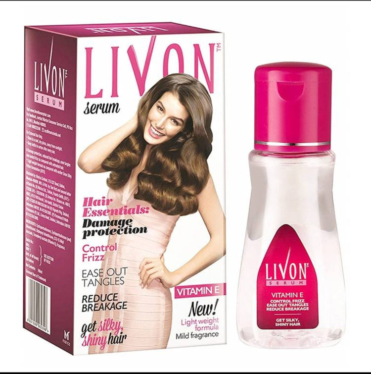 Livon Hair Serum – Vitamin E – 50ml – Aslam Beauty