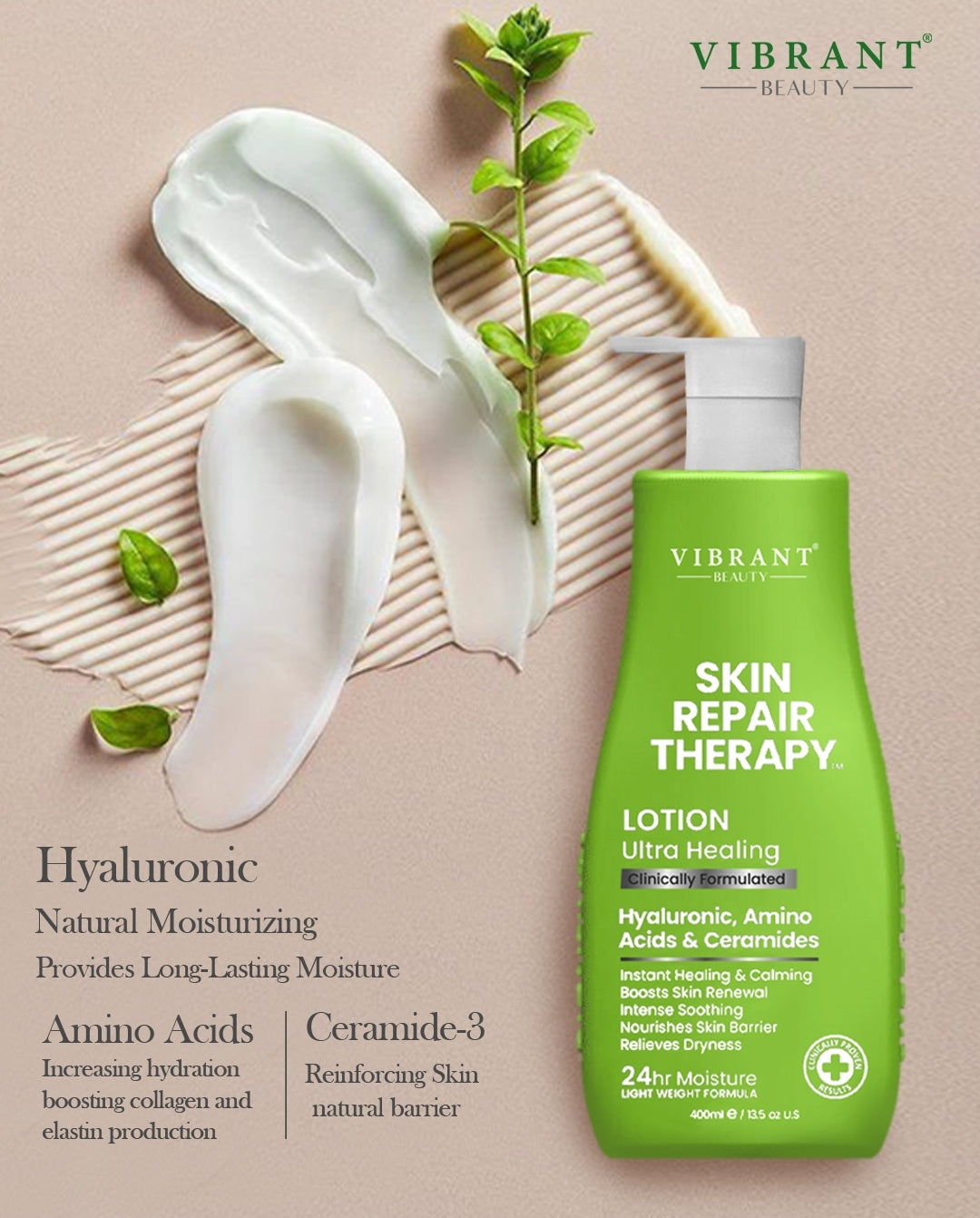 Vibrant Beauty Skin Repair Therapy Ultra Healing Lotion – 200ml – Aslam Beauty