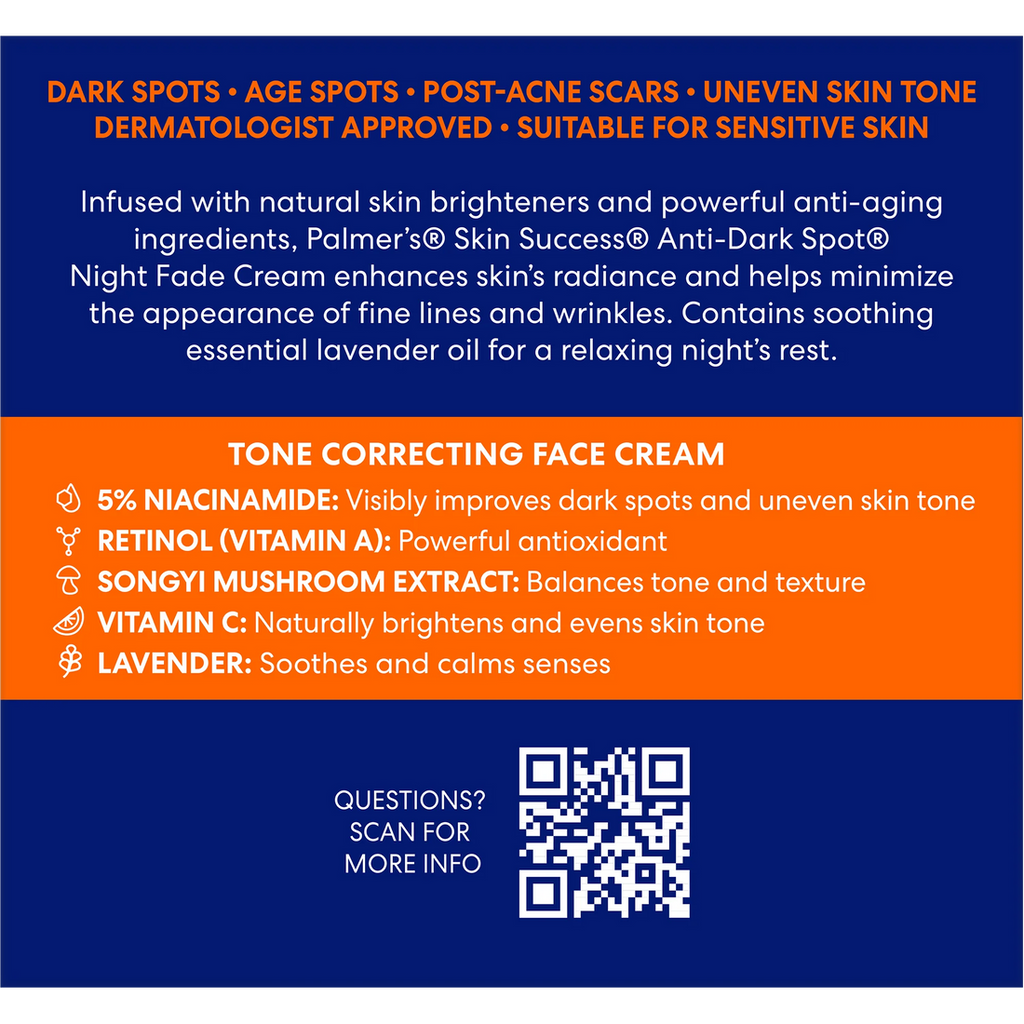 Palmer's Anti Dark Spot Fade Cream for All Skin Types - 5% – Aslam Beauty