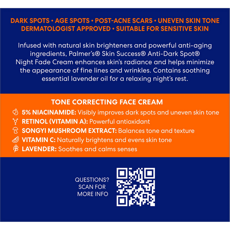 Palmer's Anti Dark Spot Fade Cream for All Skin Types - 5% – Aslam Beauty