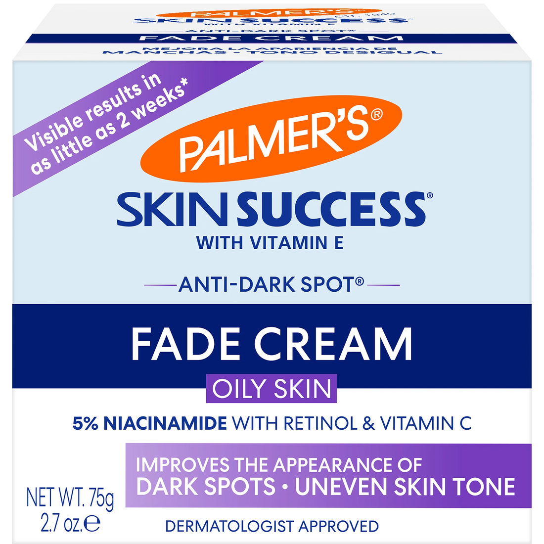 Palmer's Anti Dark Spot Fade Cream for All Skin Types - 5% – Aslam Beauty