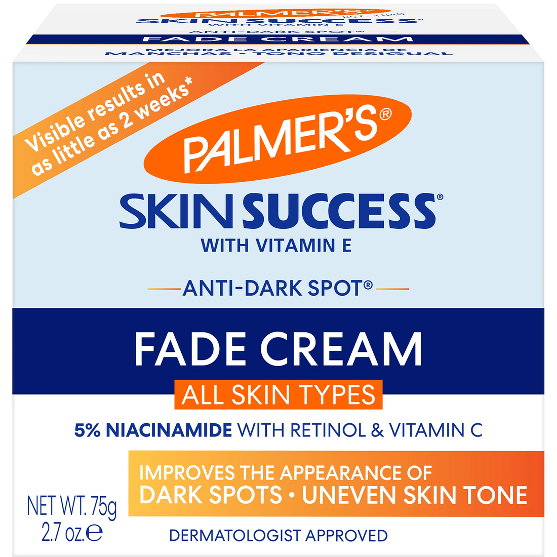 Palmer's Anti Dark Spot Fade Cream for All Skin Types - 5% – For Oily Skin – Aslam Beauty