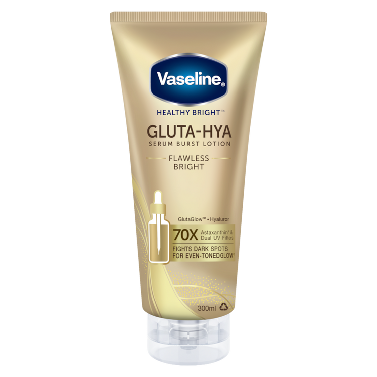 Vaseline Gluta-Hya Serum Burst Lotion Flawless Bright 330ml
