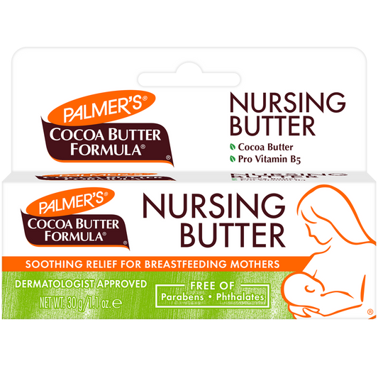 Palmer's Nursing Butter Nipple Cream for Pregnancy and Breastfeeding 30g Soothing Relief