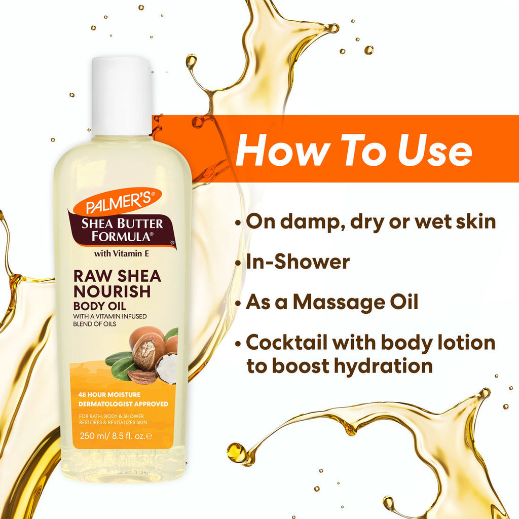 Palmer's Raw Shea Nourish Body Oil – Aslam Beauty
