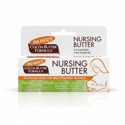 Palmer's Nursing Butter Nipple Cream for Pregnancy and Breastfeeding 30g Soothing Relief