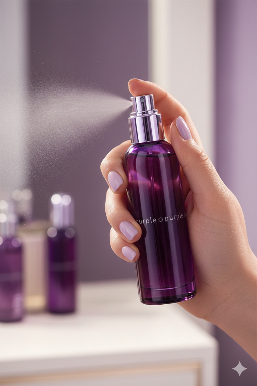 Colour Me Purple Eau de Parfum for Women & Men 100ml – Elegant Fruity Chypre Fragrance