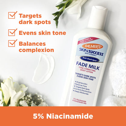 Palmer's Skin Success Anti Dark Spot Fade Milk Tone Correcting Body Lotion - 5% Niacinamide