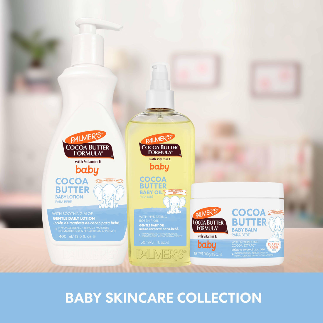 Palmer's Cocoa Butter Formula Baby Oil With Hydrating Rosehip Oil 150ml