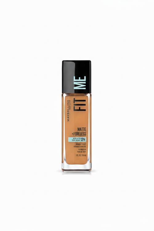 Maybelline Fitme Matte + Poreless Foundation Makeup 12 hours shine control 30ml