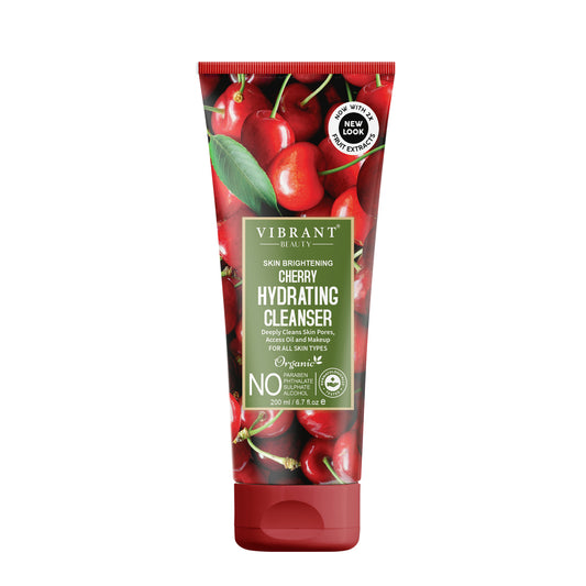 Vibrant Beauty Cherry Hydrating Cleanser For Soft and Radiant Complexion 200ml