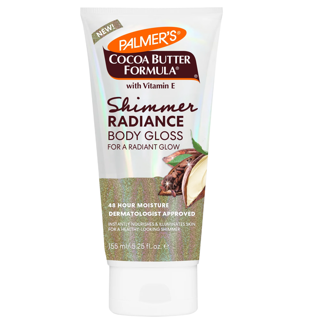 Palmer's Cocoa Butter Shimmer Radiance Body Gloss For a Radiant Glow 155ml