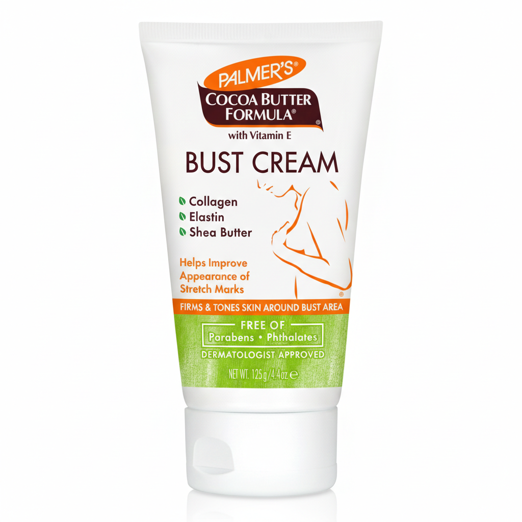 Palmer's Cocoa Butter Bust Firming Cream 125g Firms and Tones Skin Around Bust Area