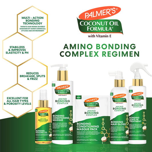 Palmer’s Coconut Oil Amino Bonding Complex Hair Care Collection | Repair, Strengthen & Shine