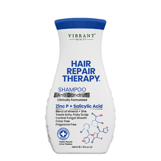 Vibrant Beauty Hair Repair Therapy Shampoo Anti Dandruff (Zinc P + Salicylic Acid) (400ml)
