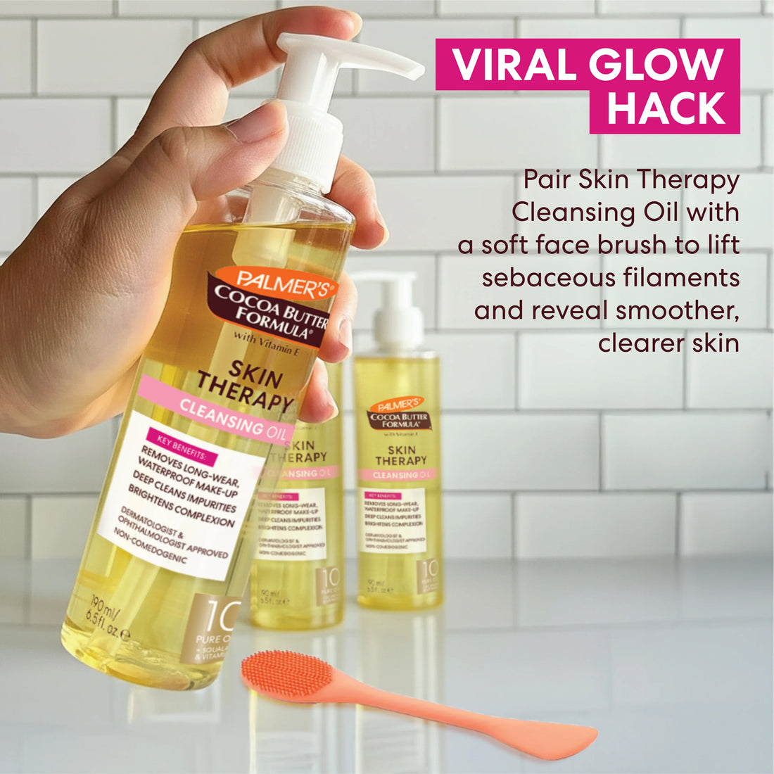 Palmer's Cocoa Butter Skin Therapy Cleansing Oil For Face 190ml