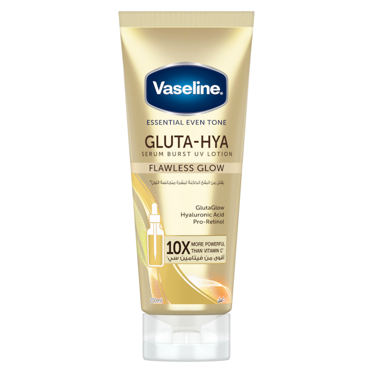 Vaseline Gluta-Hya Serum Burst Lotion Flawless Bright 200ml