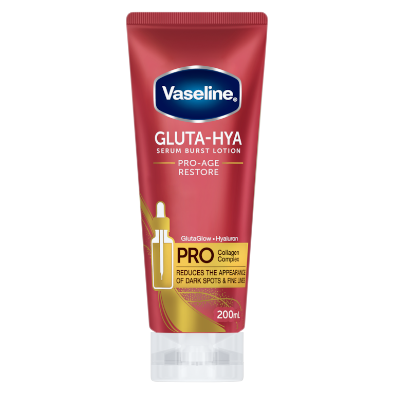 Vaseline Gluta-Hya Serum Burst Lotion Pro-Age Restore
